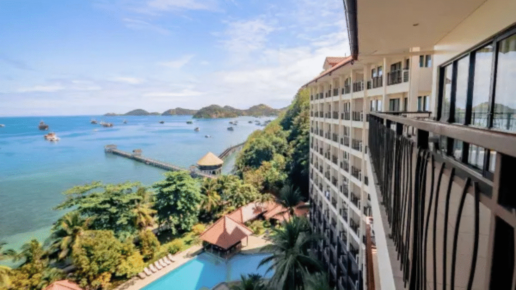 Accommodation at Pink Beach