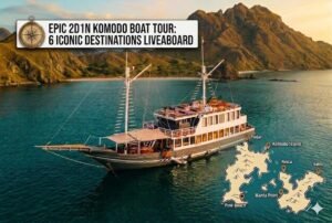 Epic 2d1n komodo boat tour: 6 Iconic Destinations Liveaboard