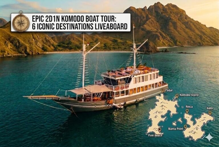 Epic 2d1n komodo boat tour: 6 Iconic Destinations Liveaboard